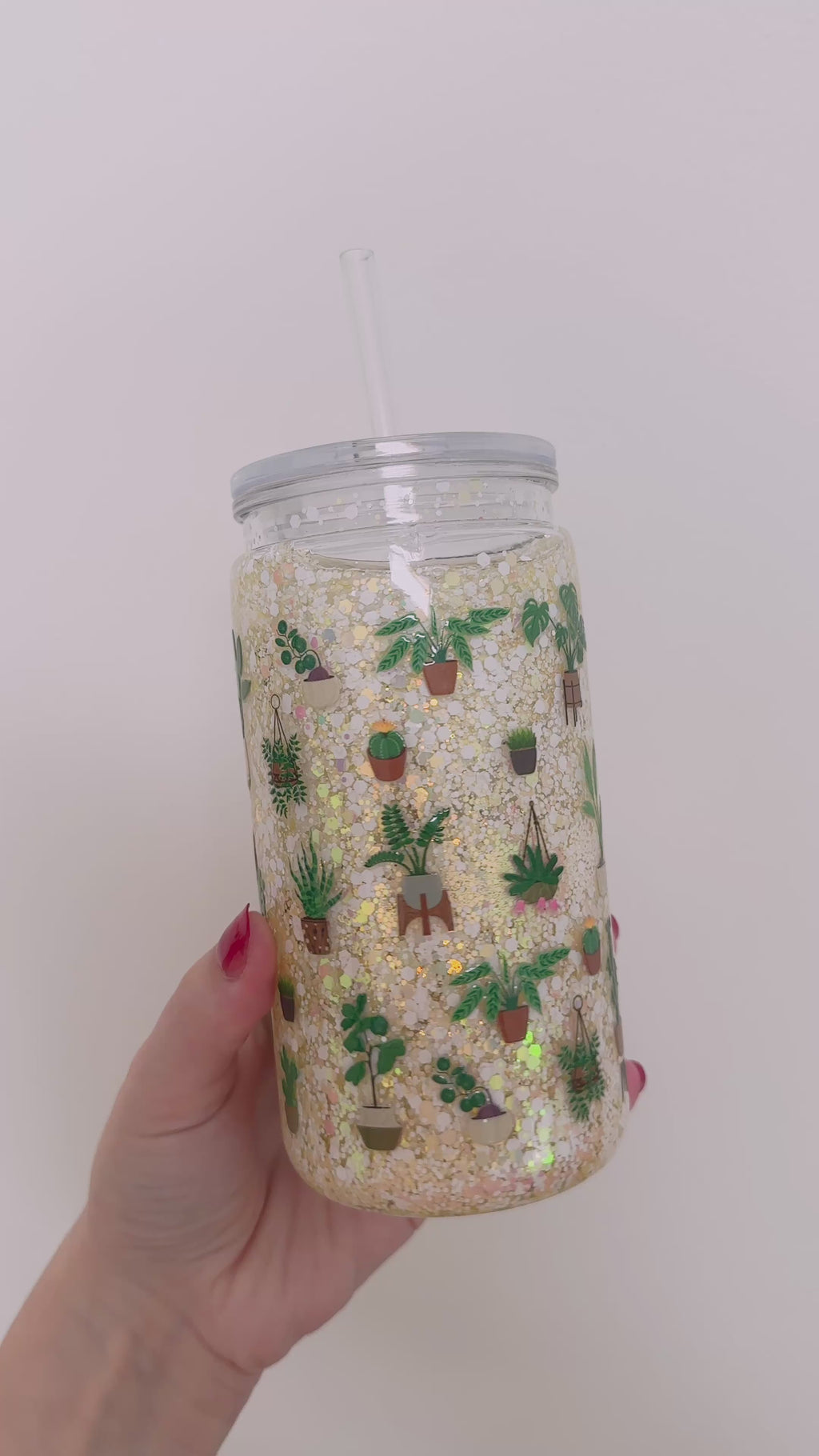 Plant Lover 16oz Snow Globe - READY TO SHIP