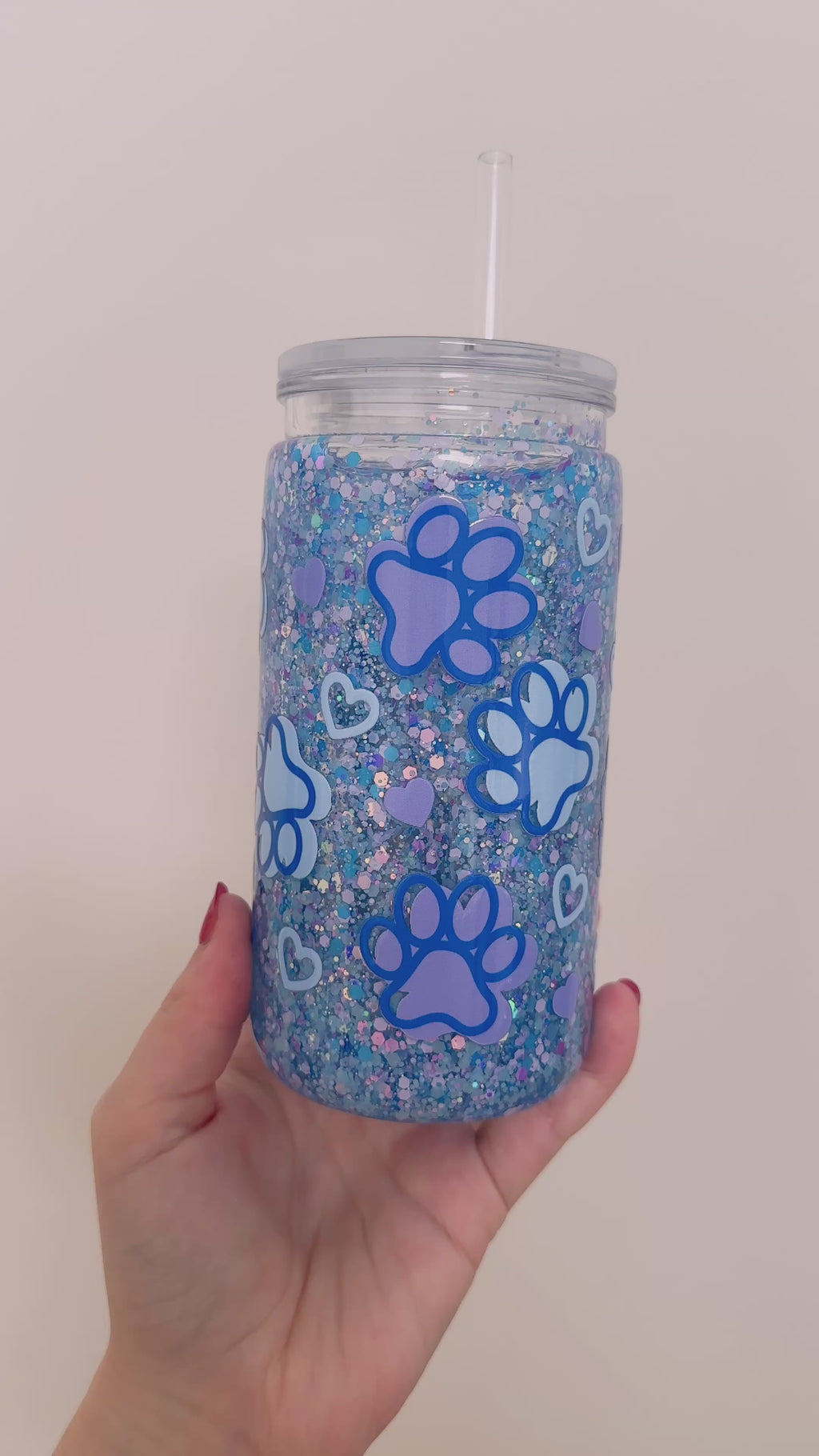 Dog Mom 16oz Snow Globe - READY TO SHIP